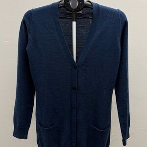 Brunella Gori 100% Merino Wool Cardigan – Made in Italy (Size M)